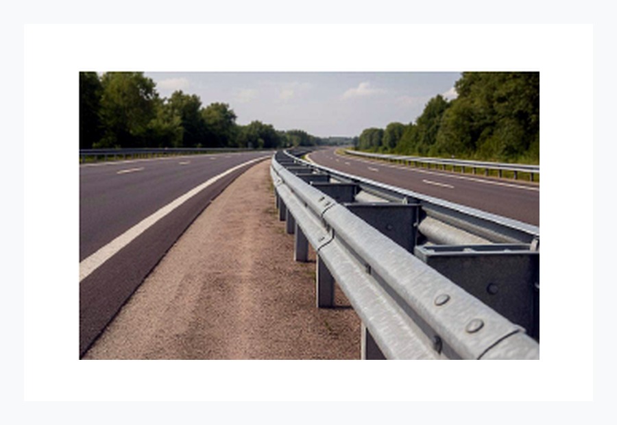Highway crash barrier reference