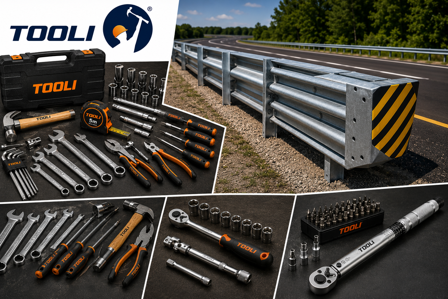 Highway crash barrier reference